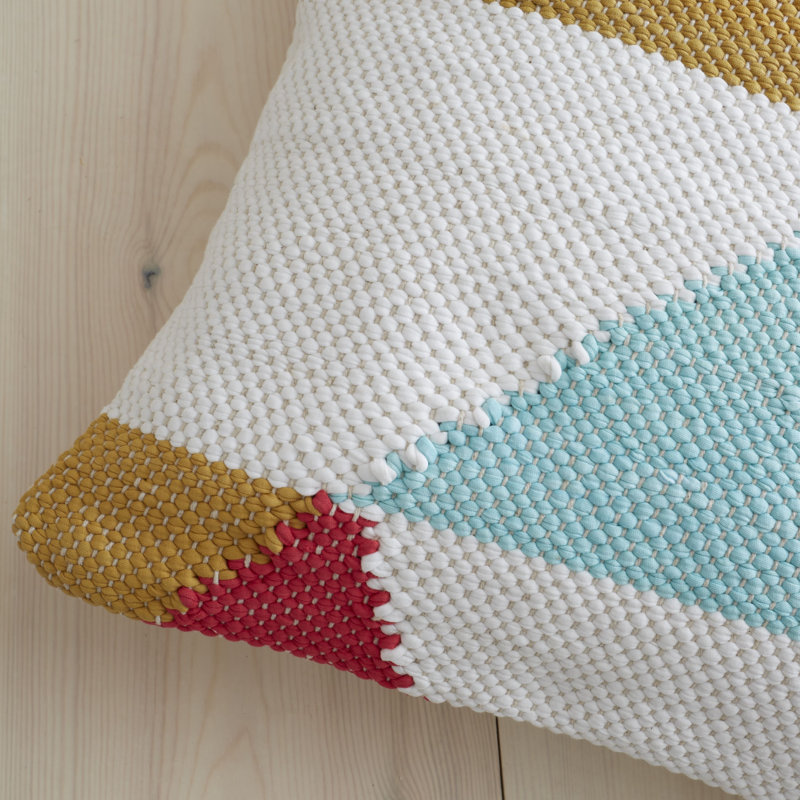 Sacaton Geometric Square Cushion
