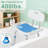 Heavy Duty Shower Chair With Removable Back 400 Lbs Capacity Bath Seat For Seniors