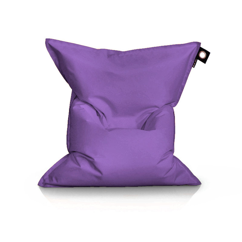 Polyester Outdoor Friendly Refillable Classic Bean Bag, Purple