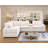 Upholstered Chenille 6 Piece Modular Sectional Sofa With Central Console, Wireless Charging & Storage-1453107162