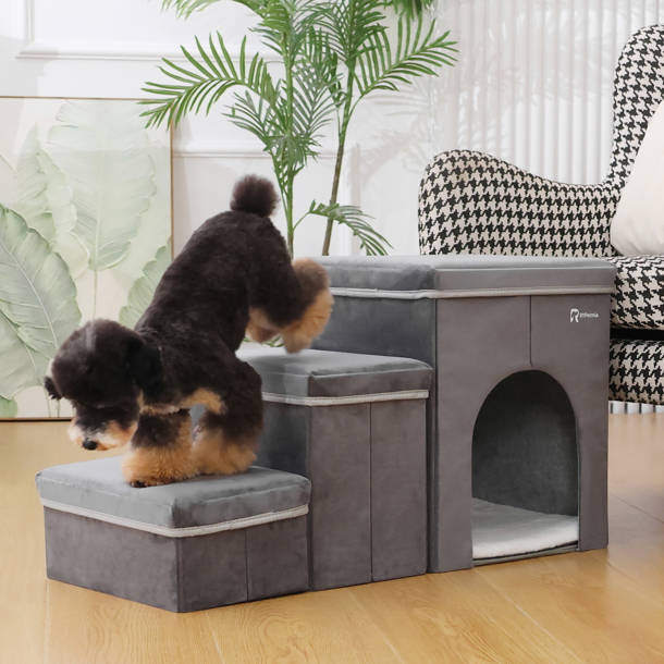 Stairs Storage Dog Kennel Under Bed Dog Stairs For Small Dogs Dog