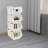 9.5" 4PCS Stacking Storage Baskets Rectangular Stackable Organizer Storage Bins Modern-1944666075