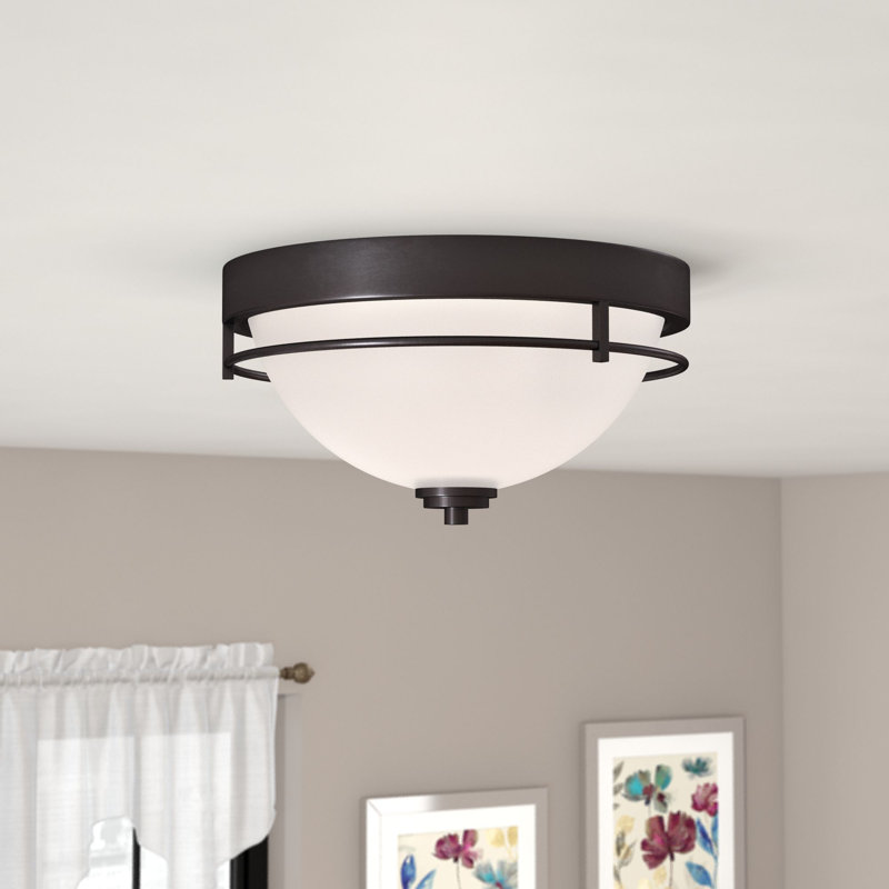 Carjuste Glass Flush Mount