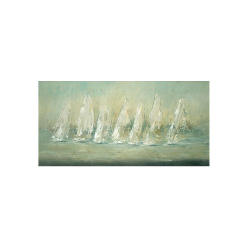 «Afprès Sail» par Lisa Ridgers - impression, Plexi, H 36 po x l 72 po