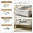 Lauris 43.75'' W Modern Storage Bench with Removable Cover and Nailhead Trim-1144210425