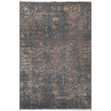 One-of-a-Kind Rectangle 6' x 8'11" in Black/Copper