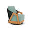 Alpine Outdoor Teak Swivel Armchair-7167829
