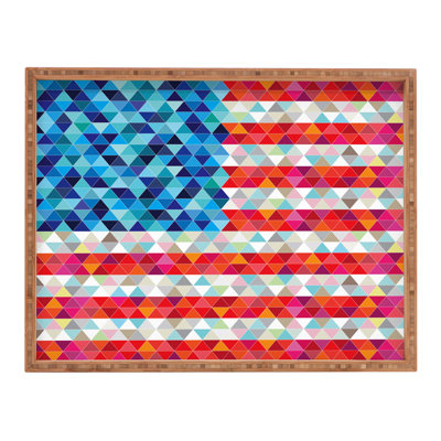 Plateau de table basse america