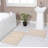 Schoenberger 2-Piece 100% Cotton Bath Rug with Spray Latex Non-Slip Backing Set -918269521
