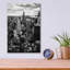 Ebern Designs «NYC Downtown II» par Nina Paponcek, art mural en verre acrylique-1122471237
