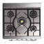 Majestic III Series 30 Inch Dual Fuel Range with 5 Sealed Burners in Emerald Green (Natural Gas, Burnished Trim)-1045611443-1045611451-1045611453