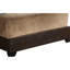 Lit simple en similicuir - G1800 dans la taille de paquet 44, beige avec la couverture 83,3 largeur