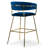 Zigler Upholstered Counter Stool with Metal Frame