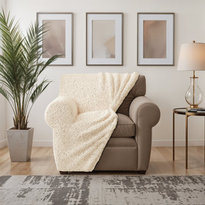 Housse extensible pour fauteuil - Housse de canapé lavable, protecteur de meubles, animaux de compagnie - Collection Comfort