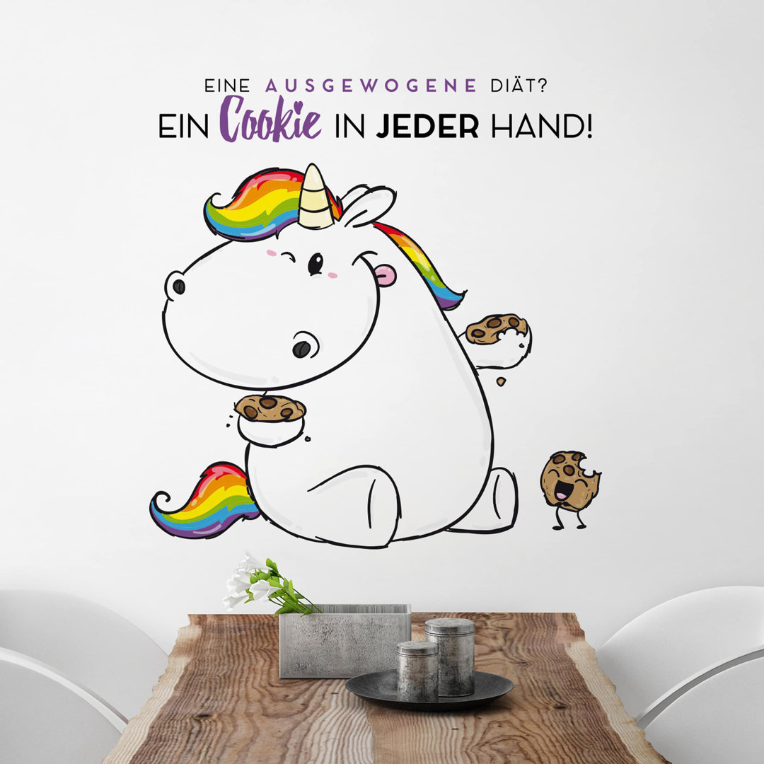 Wandaufkleber Ausgewogene Diät