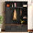 4-IN-1 Elegant Hall Tree with Golden Hooks & Handles, Practical Entryway Walnut Bench with Adjustable Shelves, 76.7"H Farmhouse Wooden Style Coat & Shoe Rack-422952013