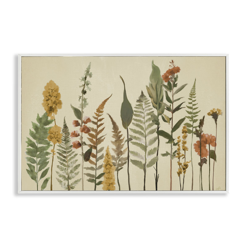 Giclée encadrée d'automne, design par Elizabeth Medley, Giclée encadrée blanc bord de mer, H 20 po x l 30 po