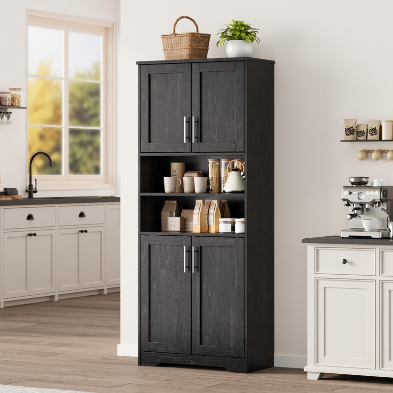 Solid Wood Dinnerware Storage Set