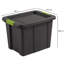 Bac en plastique avec couvercle