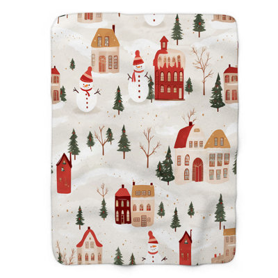 Timeless Christmas - 1 Piece Premium Sherpa Blanket WB_FL_100624_0201