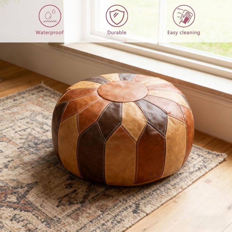 Bohemian style multi-purpose footstool