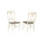 Azura 4 - Person Solid Wood Top Pedestal Dining Set