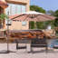 Parasol de patio Arlmont & Co.-507278145