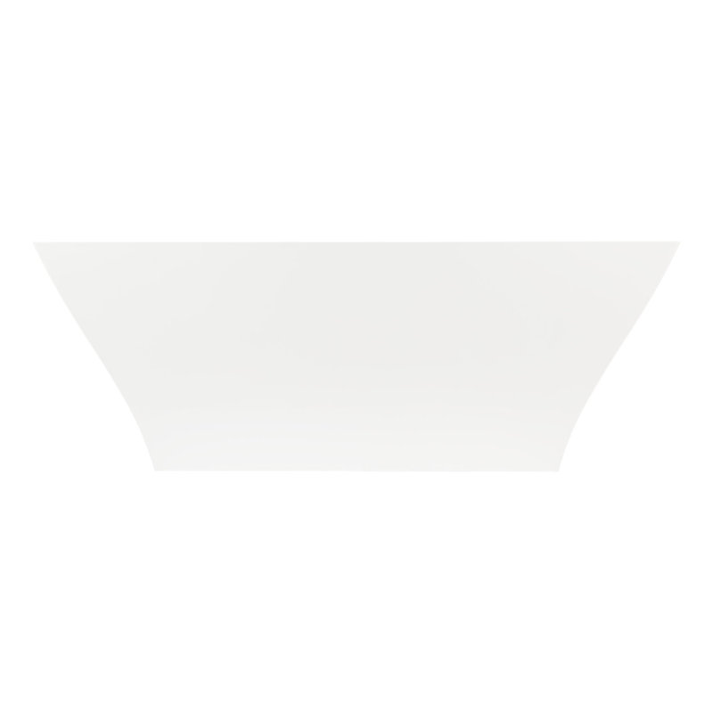 Carraway 66'' Freestanding Soaking Solid Surface Bathtub
