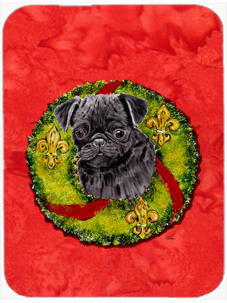 Caroline's Treasures Pug Glass Cutting Board