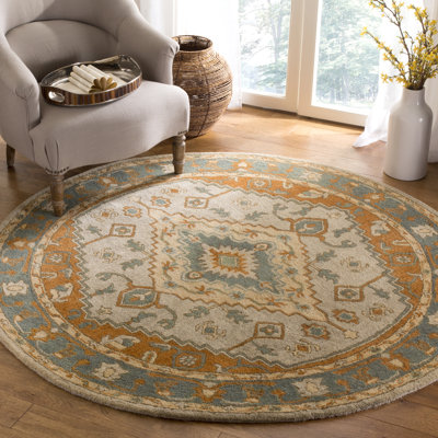 Tapis oriental en laine touffeté à la main Cranmore