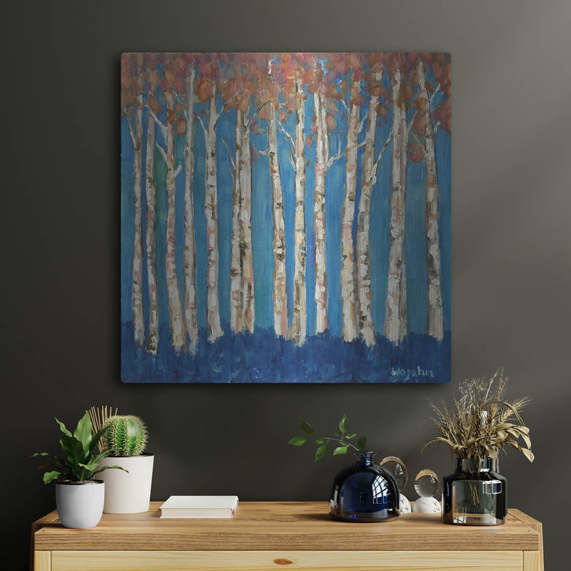 «Trees Pink» par Holly Wojhan, H 12 po x l 12 po