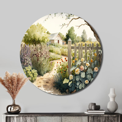 Pickett - paysages d'art rond en métal