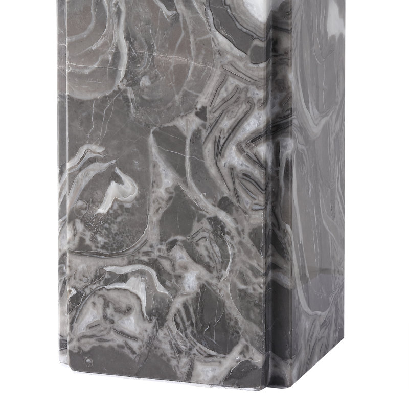 Mackenzie Standard Table Lamp, Light Gray