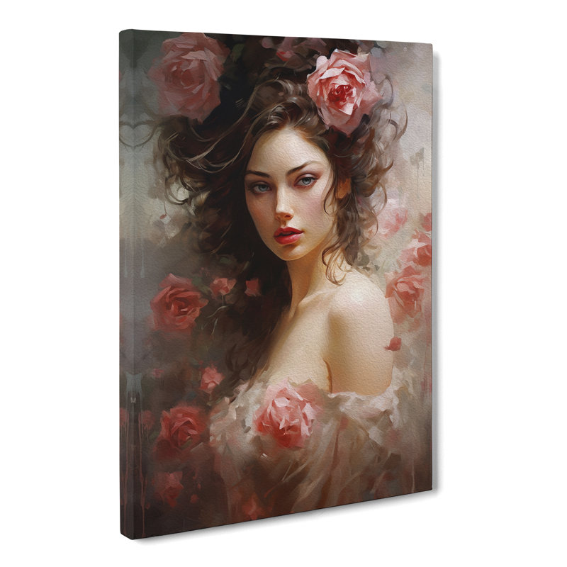 Rose Romanticism No.2 - Print, 76cm H x 50cm W x 3cm D
