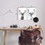 «Black and White Disco Deer», ensemble de 2 plaques murales par Victoria Barnes
