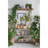 9.3X9x8.7" Sand And Cement Coral Planter With Textured Beige Finish