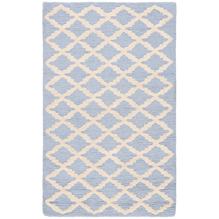 Cannen Hand Tufted Wool Geometric Rug
