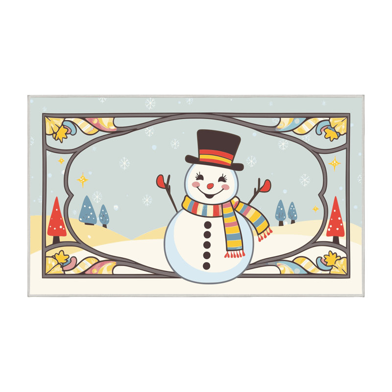 Tapis de Noël, Rectangulaire 8 pi x 10 pi