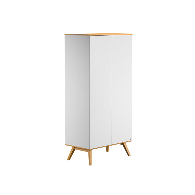 Horta 2 Door Wardrobe, White