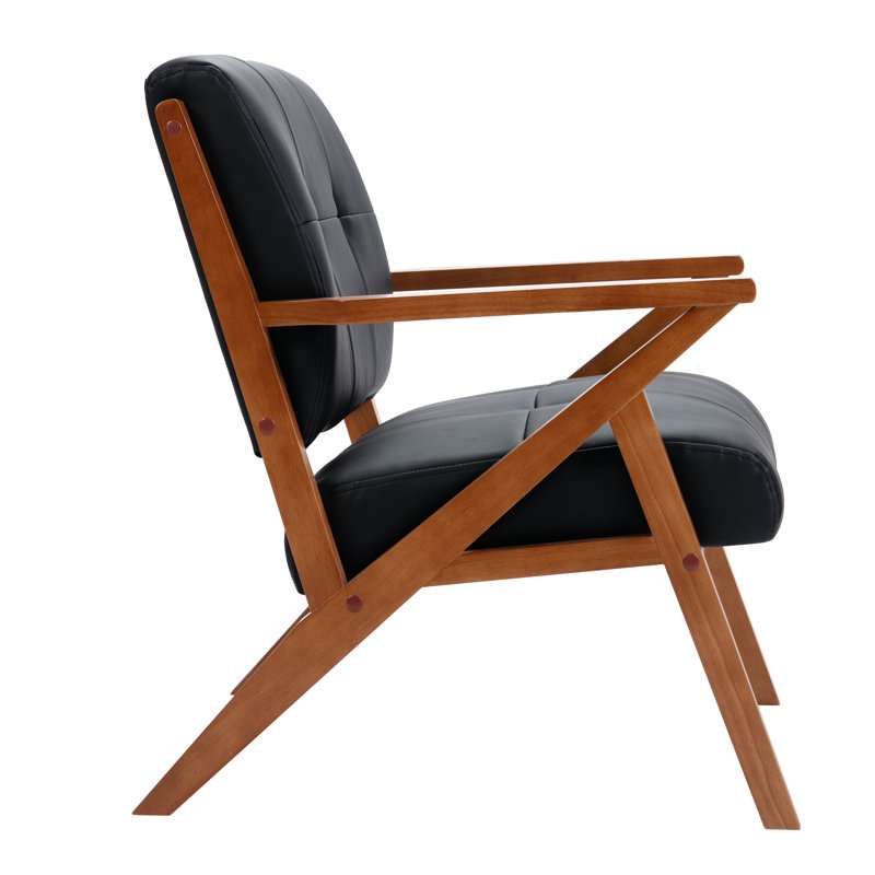 Fauteuil Drennen, Noir, noir, noir, noir