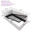 Twin Size Daybed with Under-bed Storage-1046096533