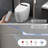 Smart Elongated One-Piece Toilet, Heated Bidet Seat, Foot Sensor Flushing, Warm Air Dryer & Remote Control