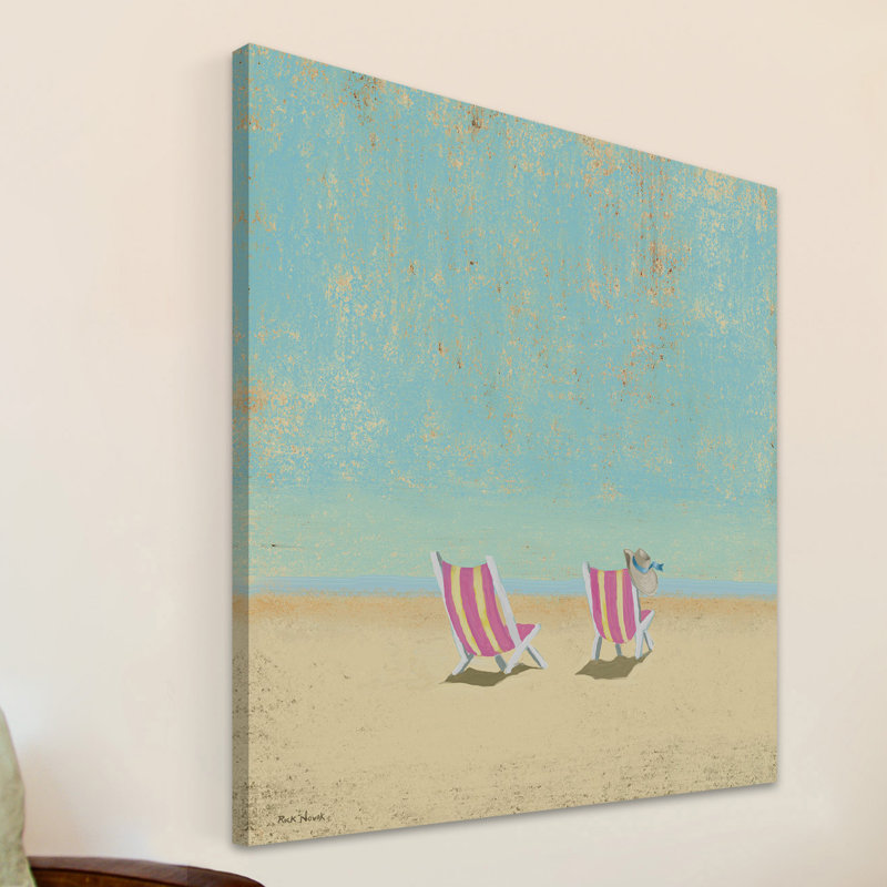 « rose chaises », impression sur toile, H 32 po x l 32 po, Toile tendue