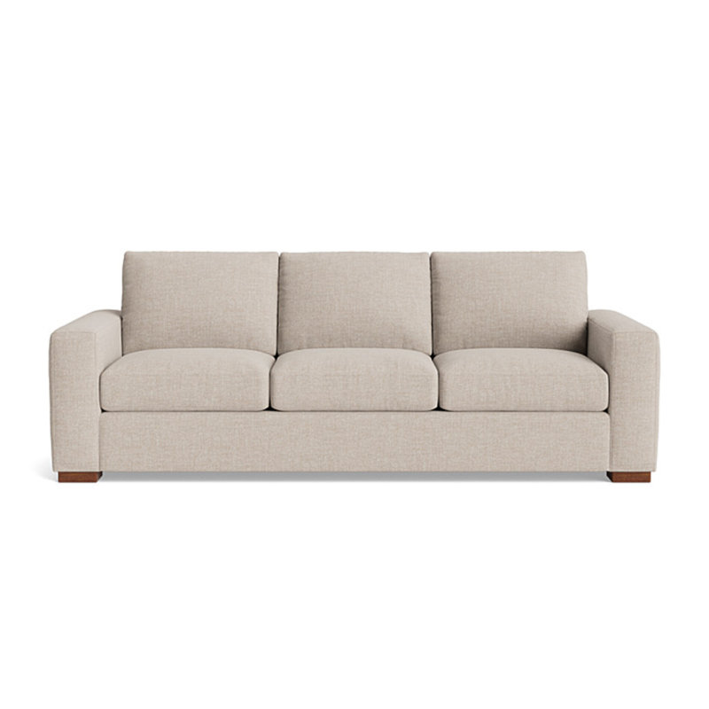 Couch Potato Sofa (95"), Performance Weave - Natural