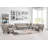 Keiya Transitional 65"L Linen Fabric Upholstered Loveseat in Brown