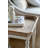 Charming Alcott Square Side Table With Aged White Base And Natural Wood Top, Perfect For Versatile Decor And Long-Lasting Use