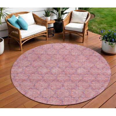 Tapis rond lavable 8 po