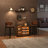 Coffee Bar Cabinet With Wine Rack And Glass Holder, Kitchen Sideboard Buffet Cabinet With Wine Rack Storage, Led Light-195907560