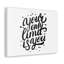 Only Limit 1 Piece Wrapped Canvas Wall Art-793369117