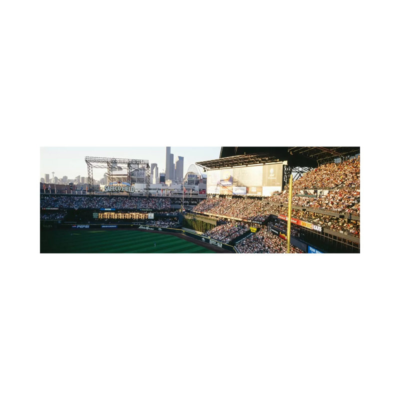 SAFECO Field Seattle WA - Wrapped Canvas Panoramic Print, 30.48 cm H x 91.44 cm W x 3.175 cm D